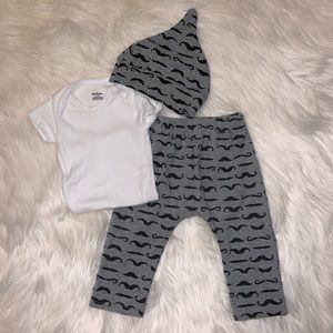 Baby boy set 3-6 months
